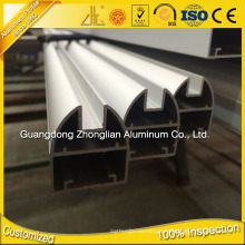 6000 Series Anodizing Sliver Aluminum Extruded Tubing